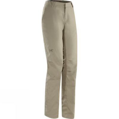 Pantalones Arc'teryx A2B Chino Mujer - Beige Claro - Chile BOE612380